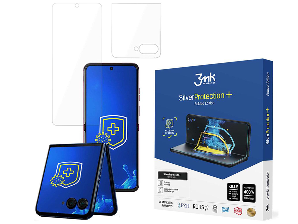 3mk SilverProtection+ Folded Edition do Samsung Galaxy Z Flip6