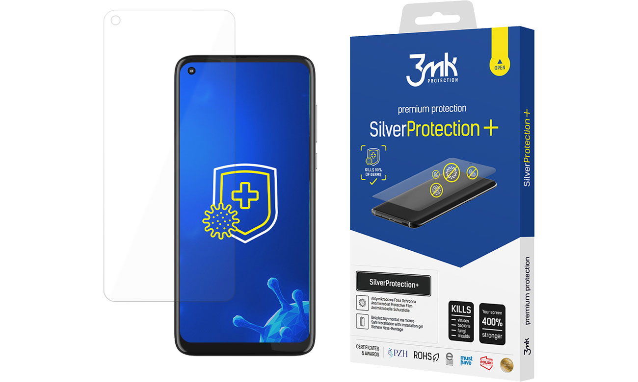 Folia / szkło na smartfon 3mk SilverProtection+ do Motorola Moto G8 5903108303101