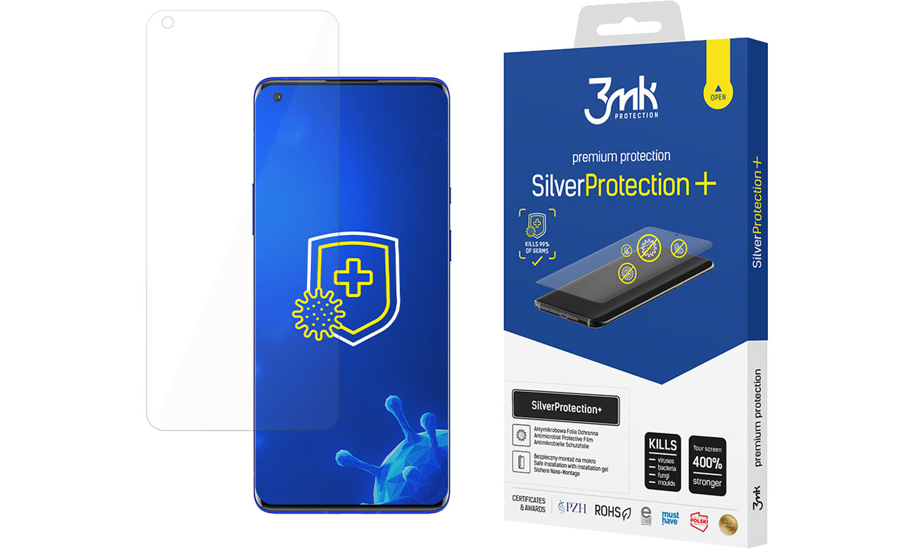 Folia / szkło na smartfon 3mk SilverProtection+ do OnePlus 8 Pro 5903108303408