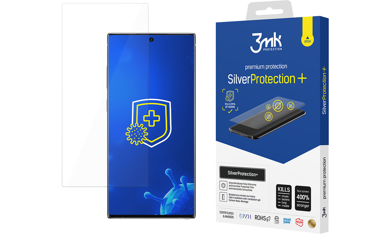 Folia / szkło na smartfon 3mk SilverProtection+ do Samsung Galaxy Note 10+ 5903108302913