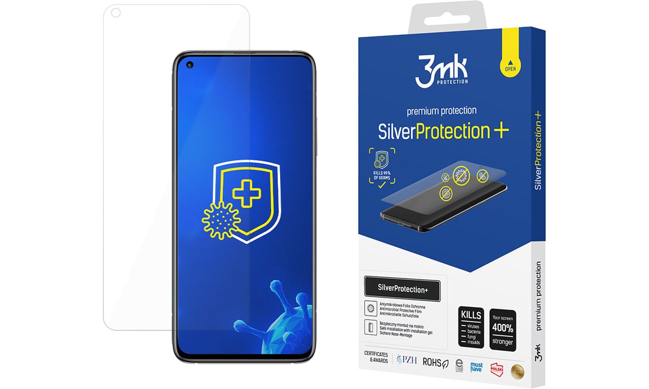 Folia / szkło na smartfon 3mk SilverProtection+ do Xiaomi Mi 10T/Mi 10T Pro 5903108318228