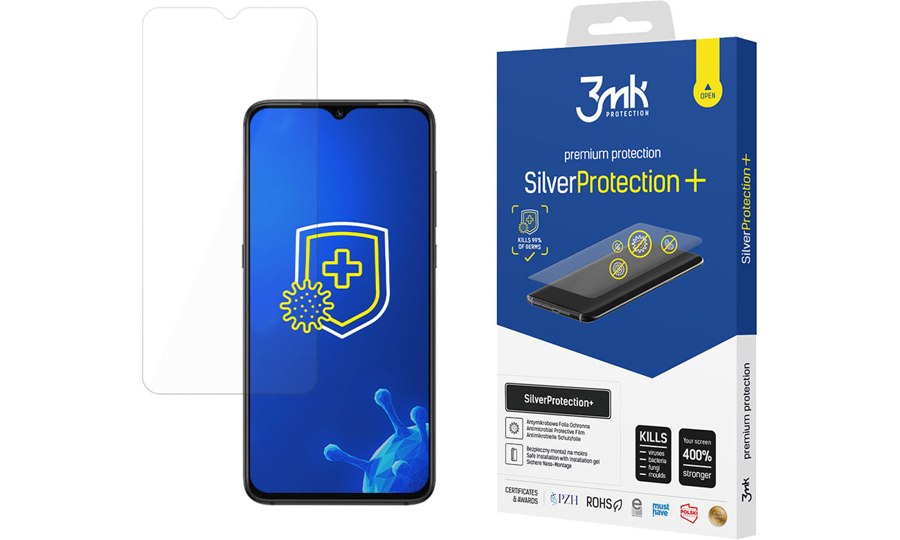 Folia / szkło na smartfon 3mk SilverProtection+ do Xiaomi Redmi 9 5903108318358