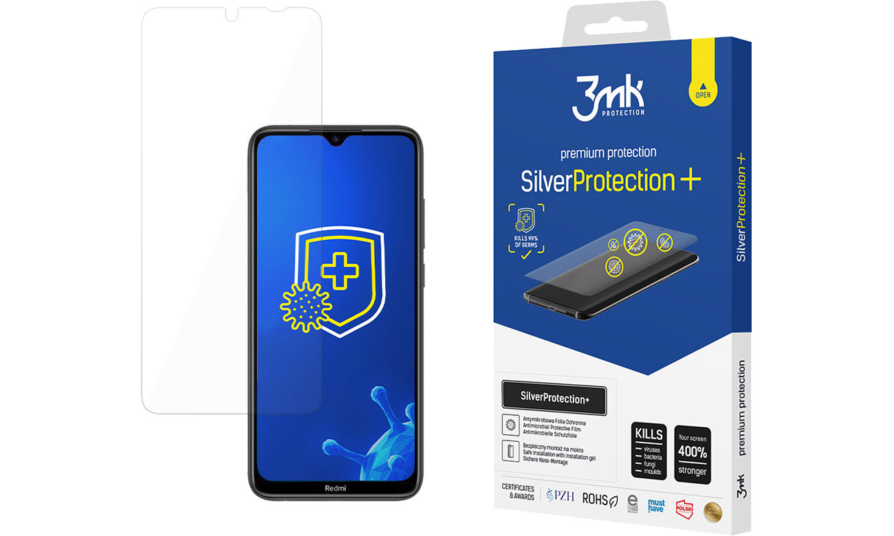 Folia / szkło na smartfon 3mk SilverProtection+ do Xiaomi Redmi Note 8T 5903108303613