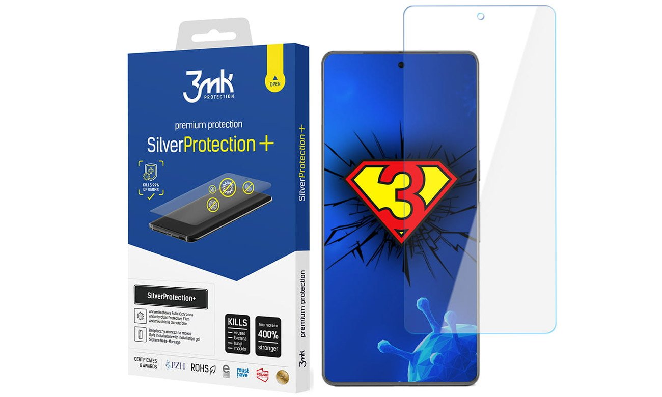 Folie / Glas für Smartphone 3mk SilverProtection+ für Google Pixel 7 Pro