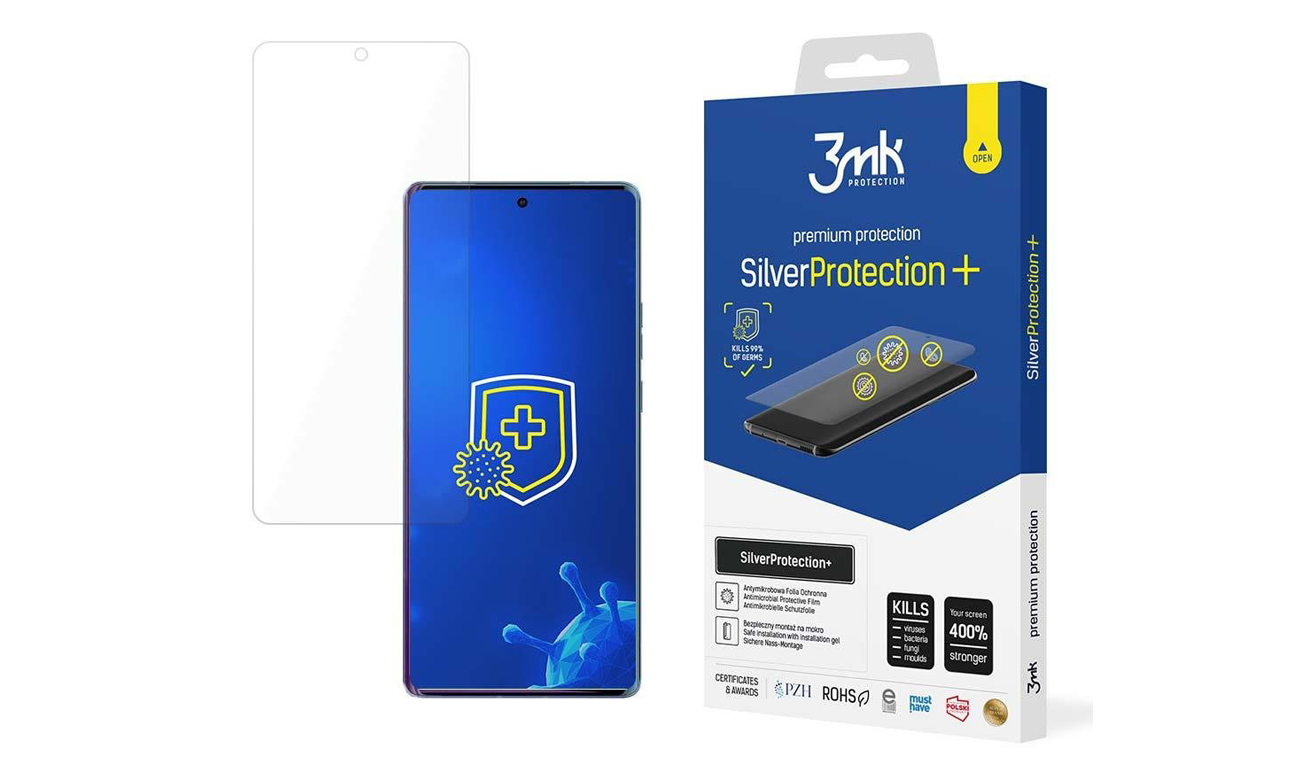 Folia / szkło na smartfon 3mk SilverProtection+ 