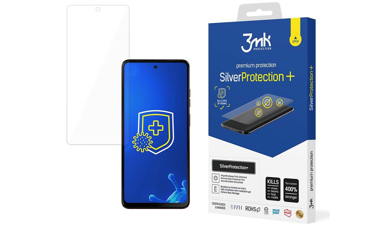 Folie / Glas für Smartphone 3mk SilverProtection+ für Motorola moto G24 / moto G24 Power