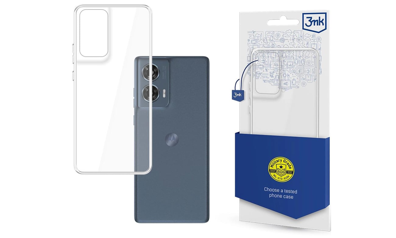 3mk Clear Case do Motorola edge 50 fusion 5G