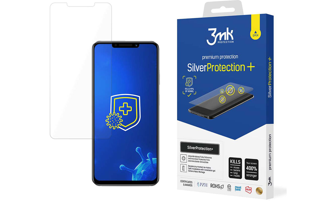 Szkło na smartfon 3mk SilverProtection+ do Huawei nova Y91