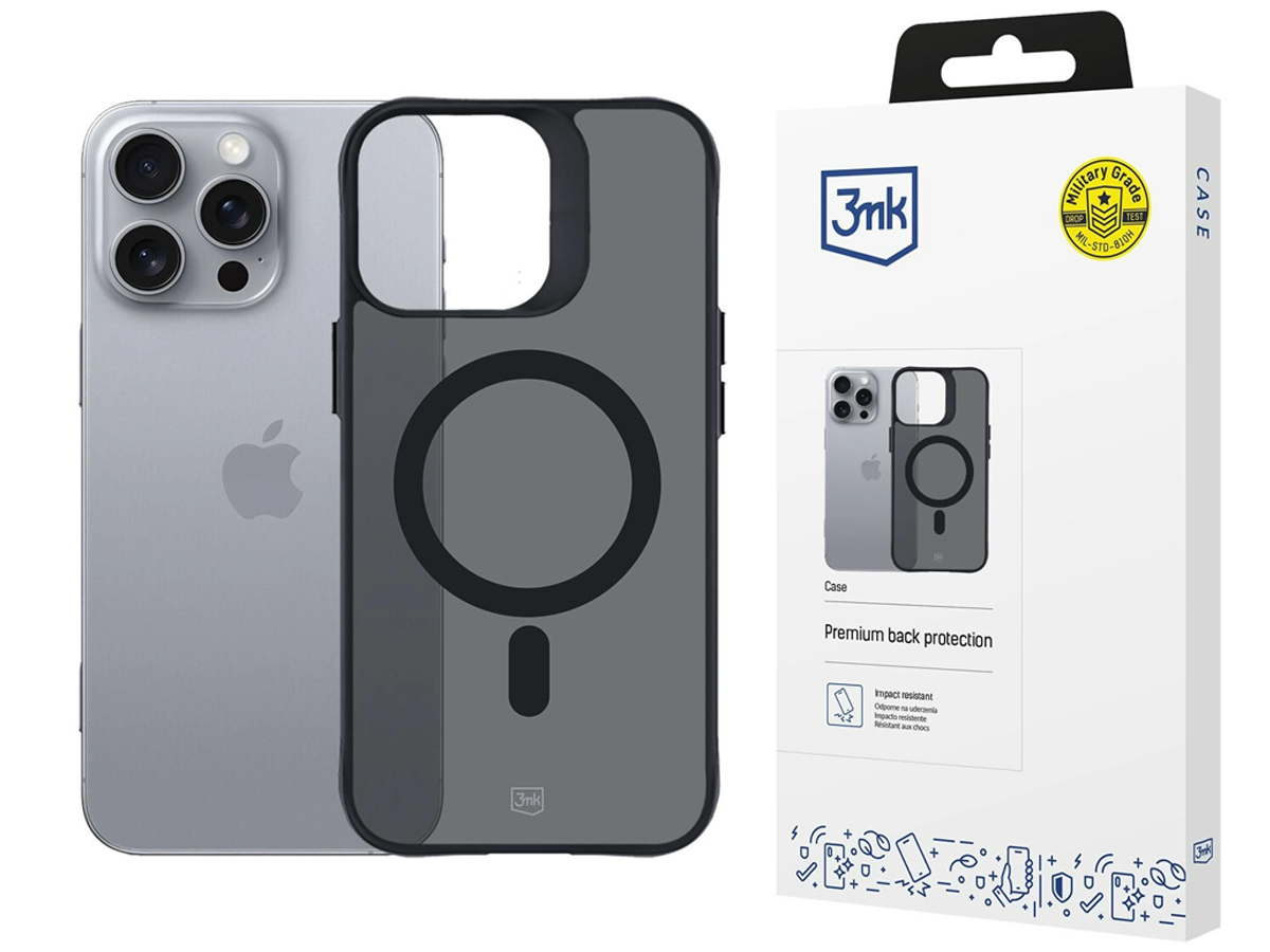 3mk Smoke MagCase für iPhone 16 Pro Max