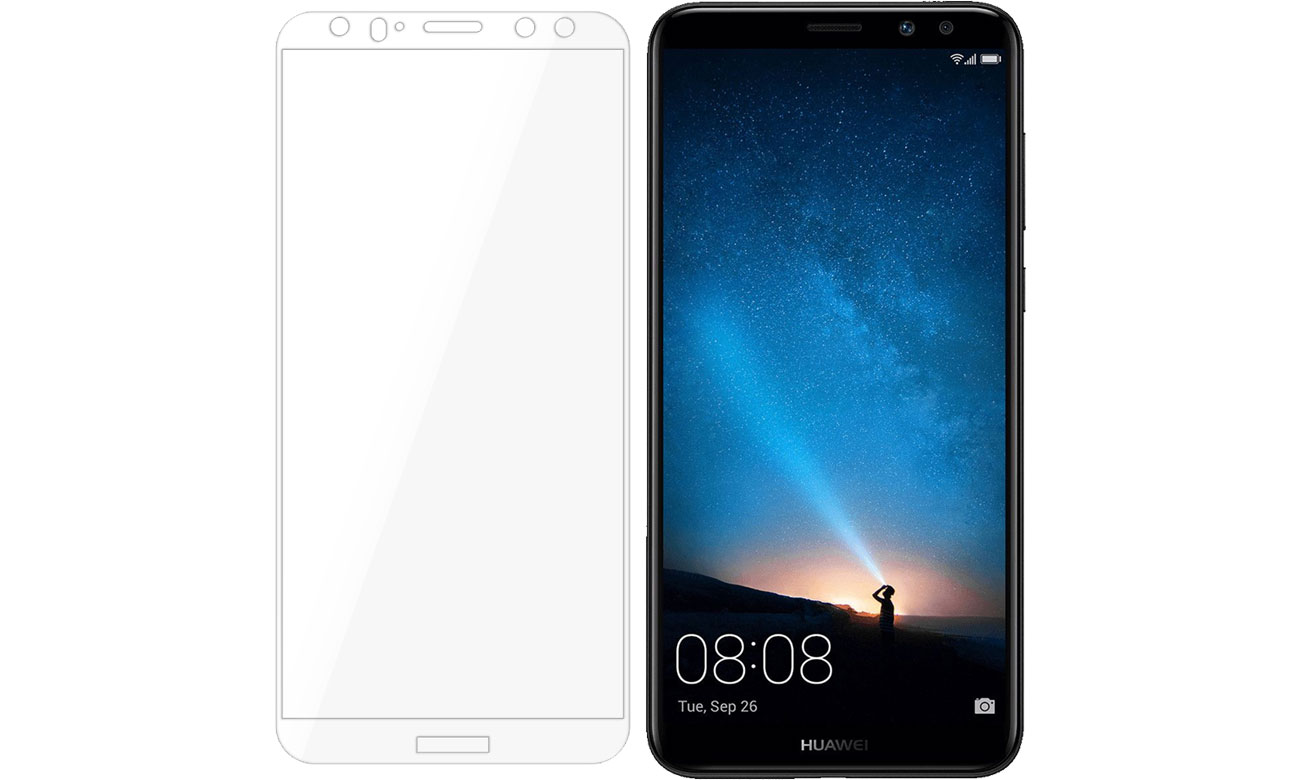 3mk Flexible Glass MAX do Huawei Mate 10 Lite White 5903108036177