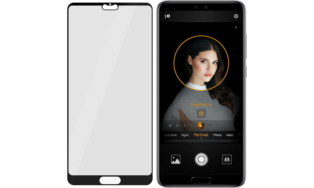 3mk Flexible Glass MAX do Huawei P20 Black 5903108031974