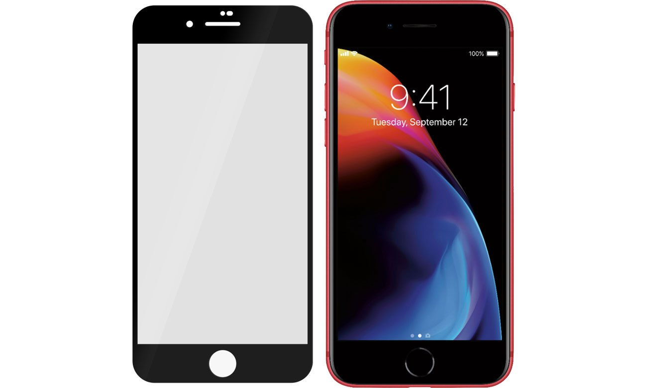3mk Flexible Glass MAX do Apple iPhone 7/8 Black 5903108032339