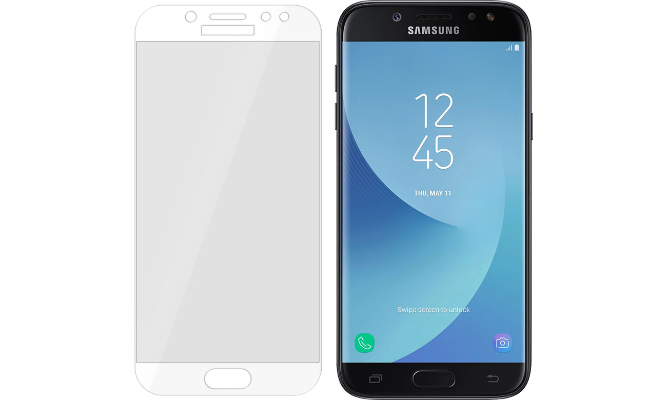 3mk Flexible Glass MAX do Samsung Galaxy J7 2017 White 5903108036337