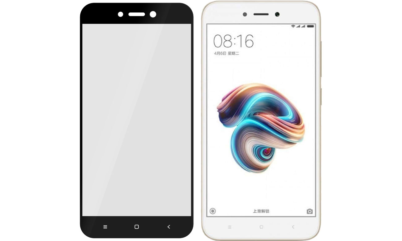 3mk Flexible Glass MAX do Xiaomi Redmi 5A Global Black 5903108036436