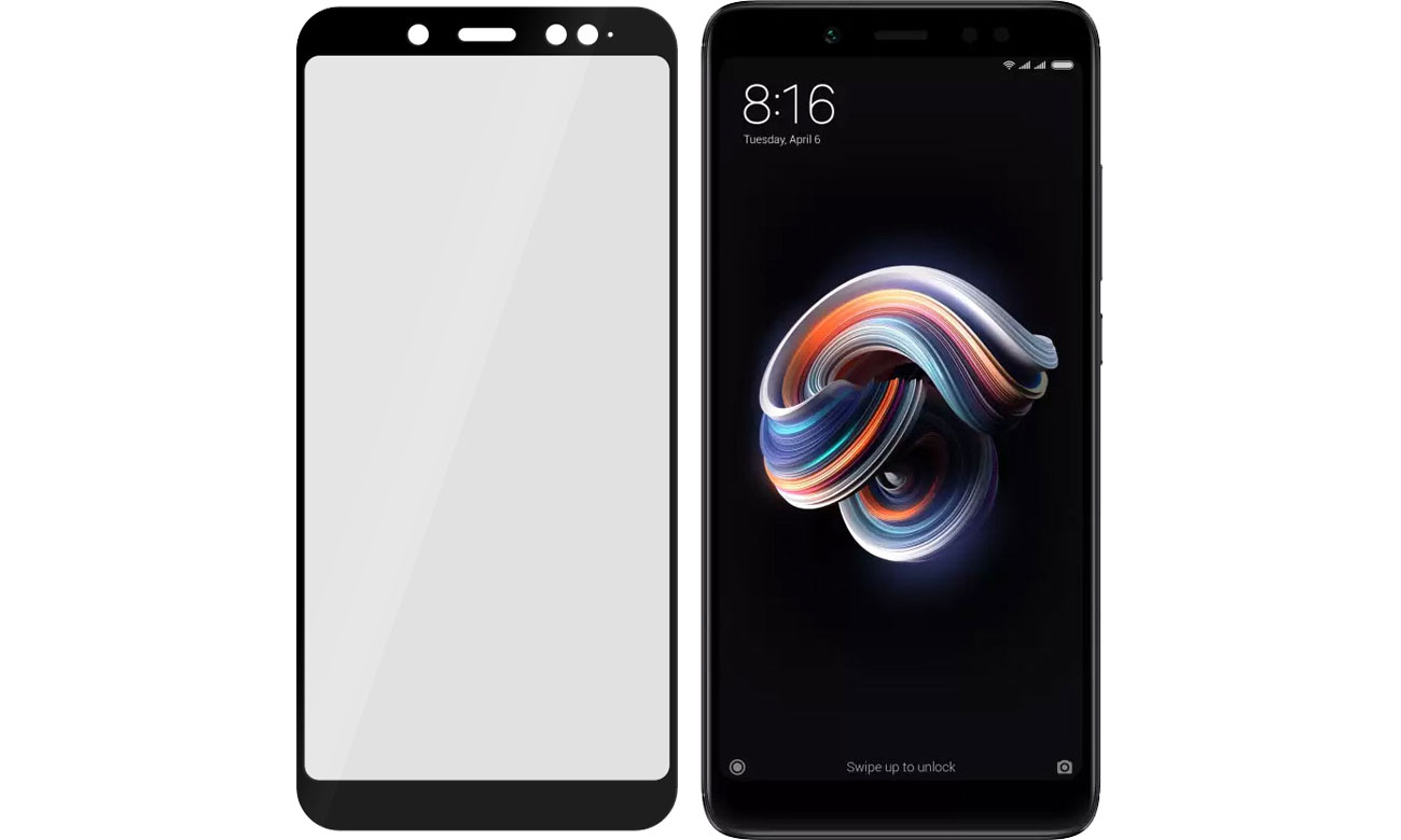 3mk Flexible Glass MAX do Xiaomi Redmi Note 5 Black 5903108036450