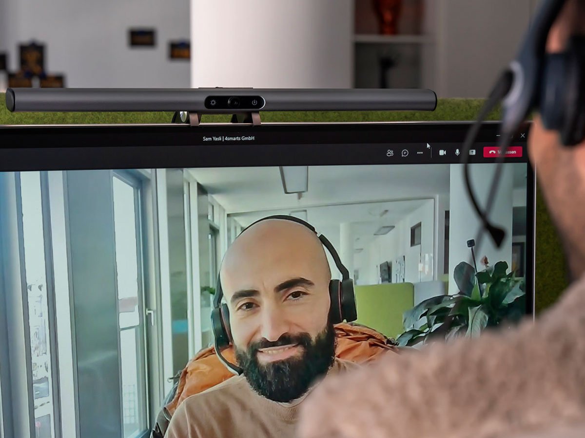 4Smarts Lampka do monitora LED z kamerą FullHD LightBar Pro
