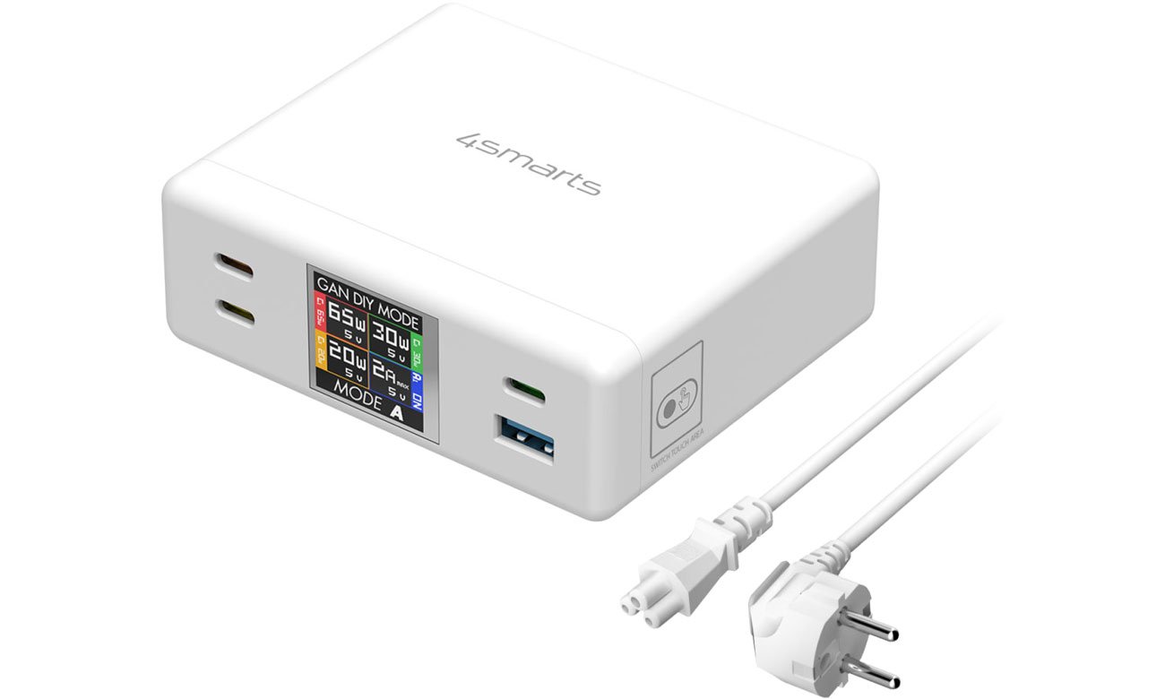 4Smarts Desk charger GaN DIY Mode 130 W