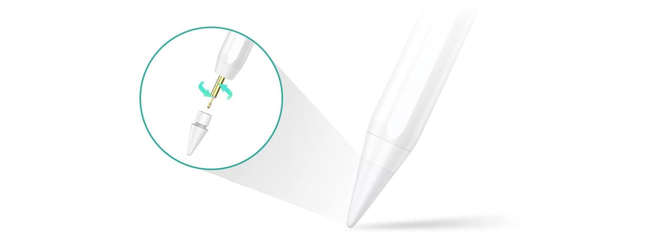4Smarts Wymienne końcówki do Apple Pencil 1/2 gen.