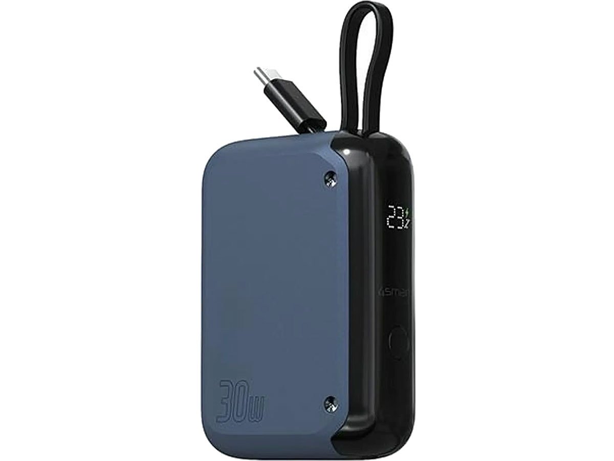 4smarts Powerbank Pocket 10000 mAh 30 W z kablem USB-C