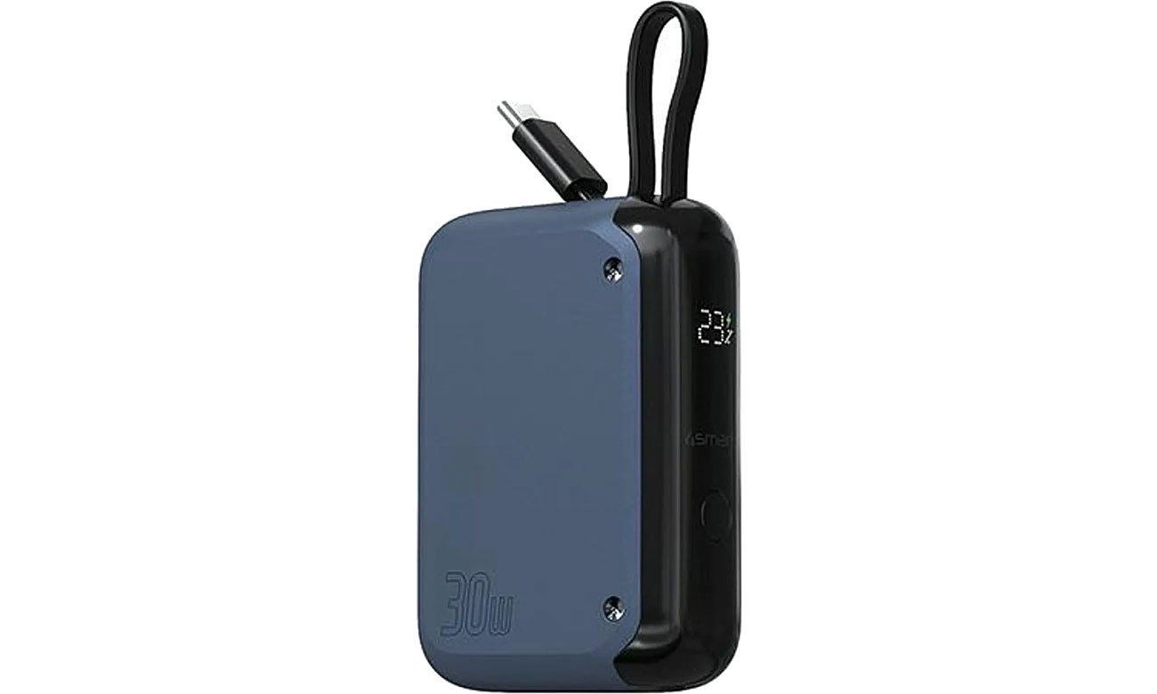4smarts Powerbank Pocket 10000 mAh 30 W z kablem USB-C