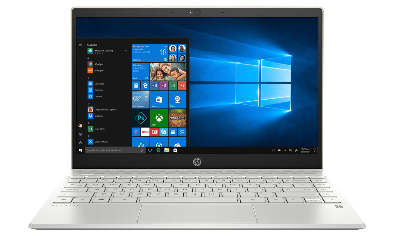 Procesor Intel Core i5 ósmej generacji HP pavilion 13