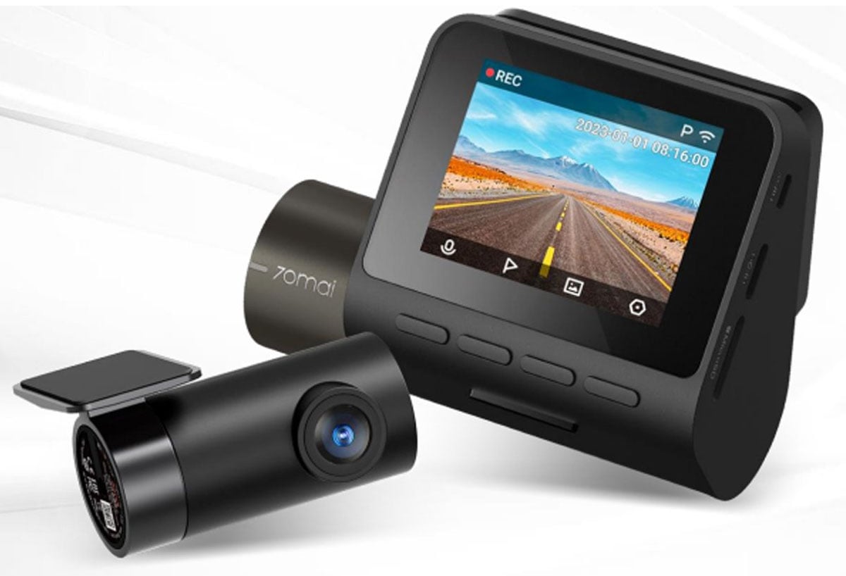 Wideorejestrator 70mai Dash Cam A200 Set - Widok ogólny, grafika z tłem