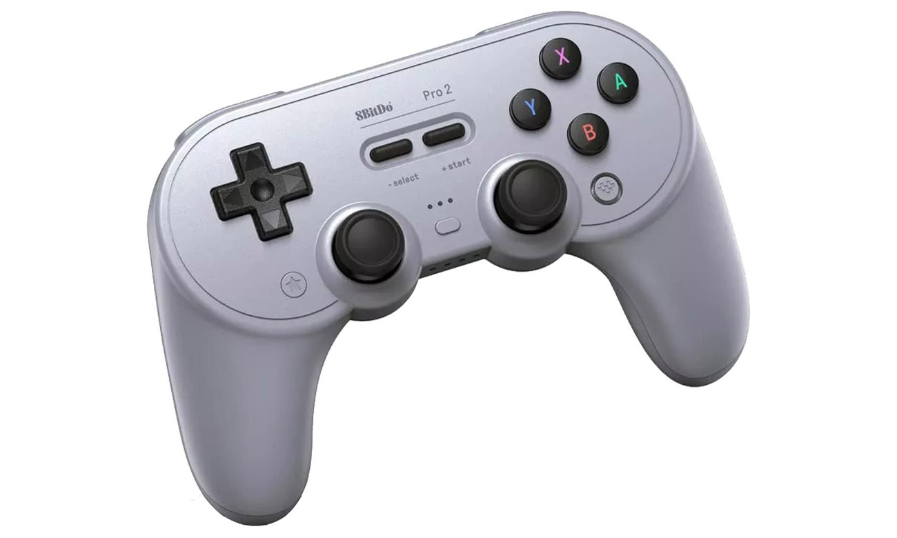 8BitDo Pro2 Gamepad - Gray Edition widok z góry