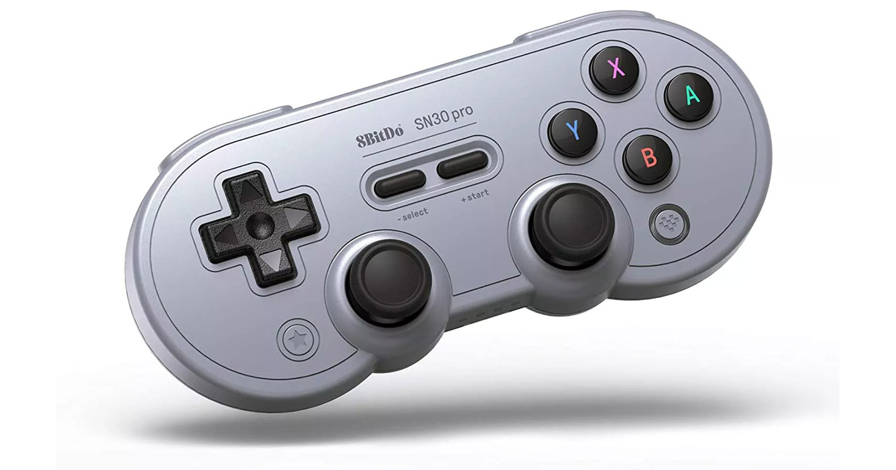 8BitDo SN30 Pro Grey Ed widok z góry