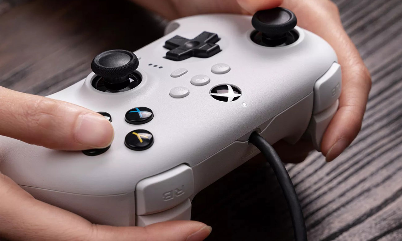 8BitDo Ultimate Wired Xbox Pad White Przyciski