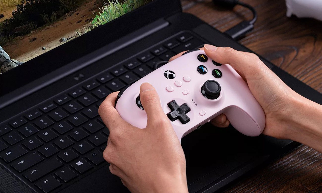 Kontroler 8BitDo Ultimate Wired Xbox Pad Pink