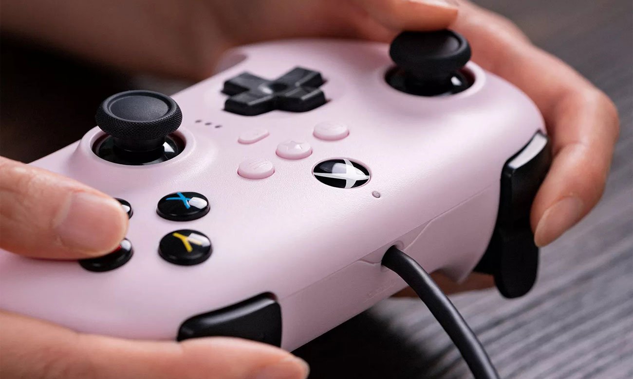 8BitDo Ultimate Wired Xbox Pad Pink Przyciski