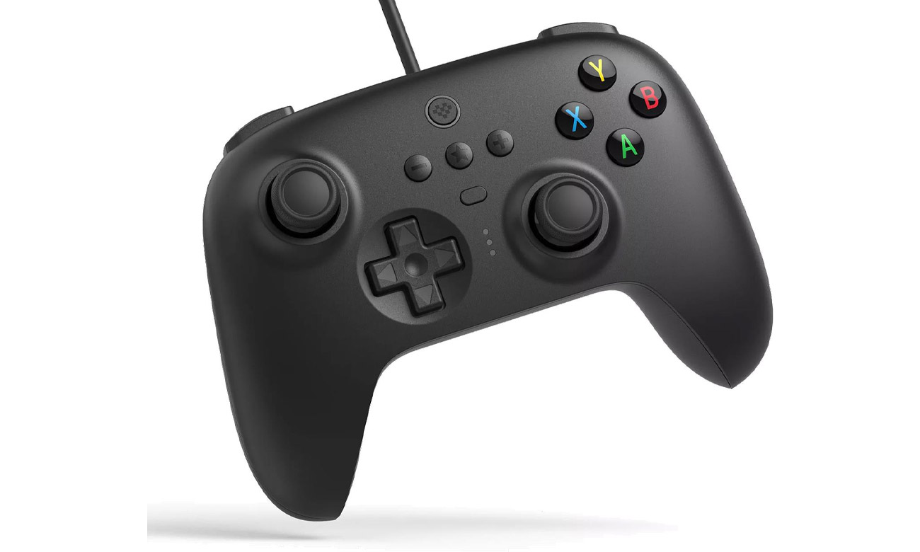 Pad 8BitDo Ultimate Wired PC NS widok z góry pod kątem