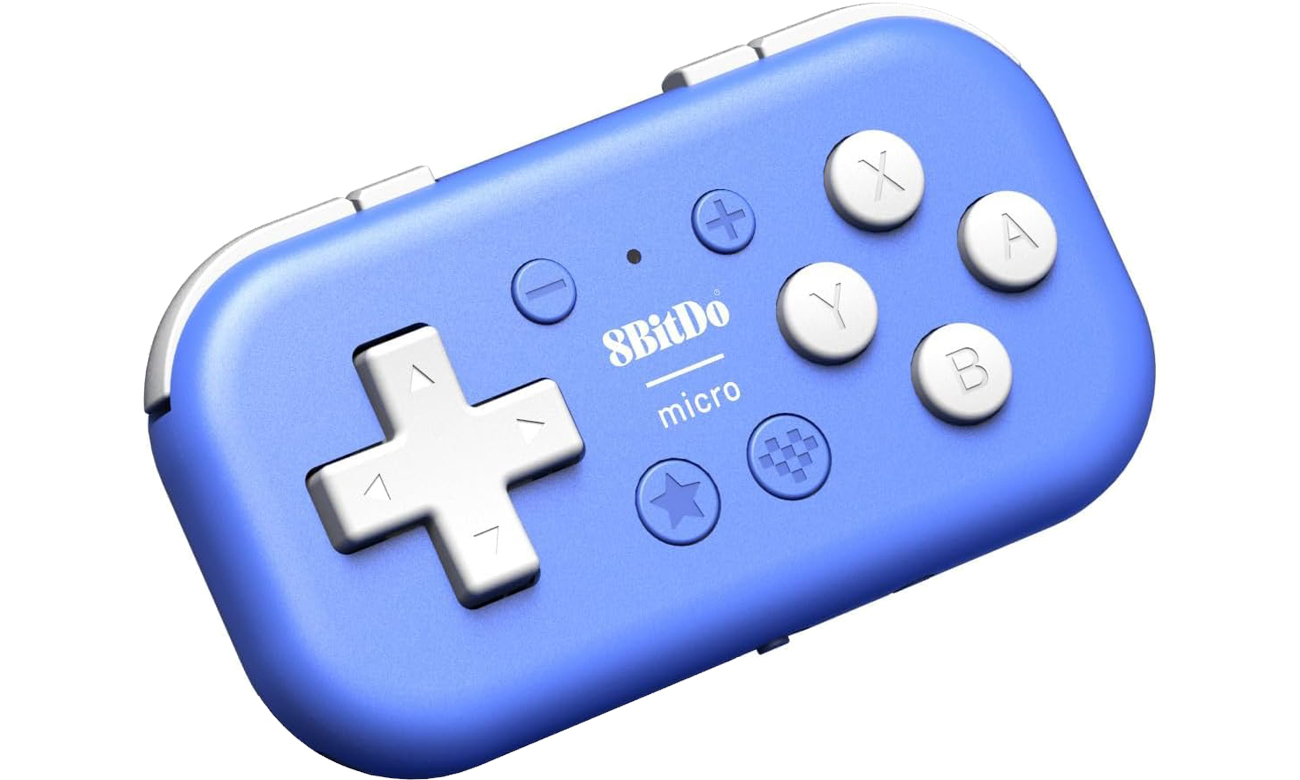 8BitDo Micro Bluetooth Gamepad Blau