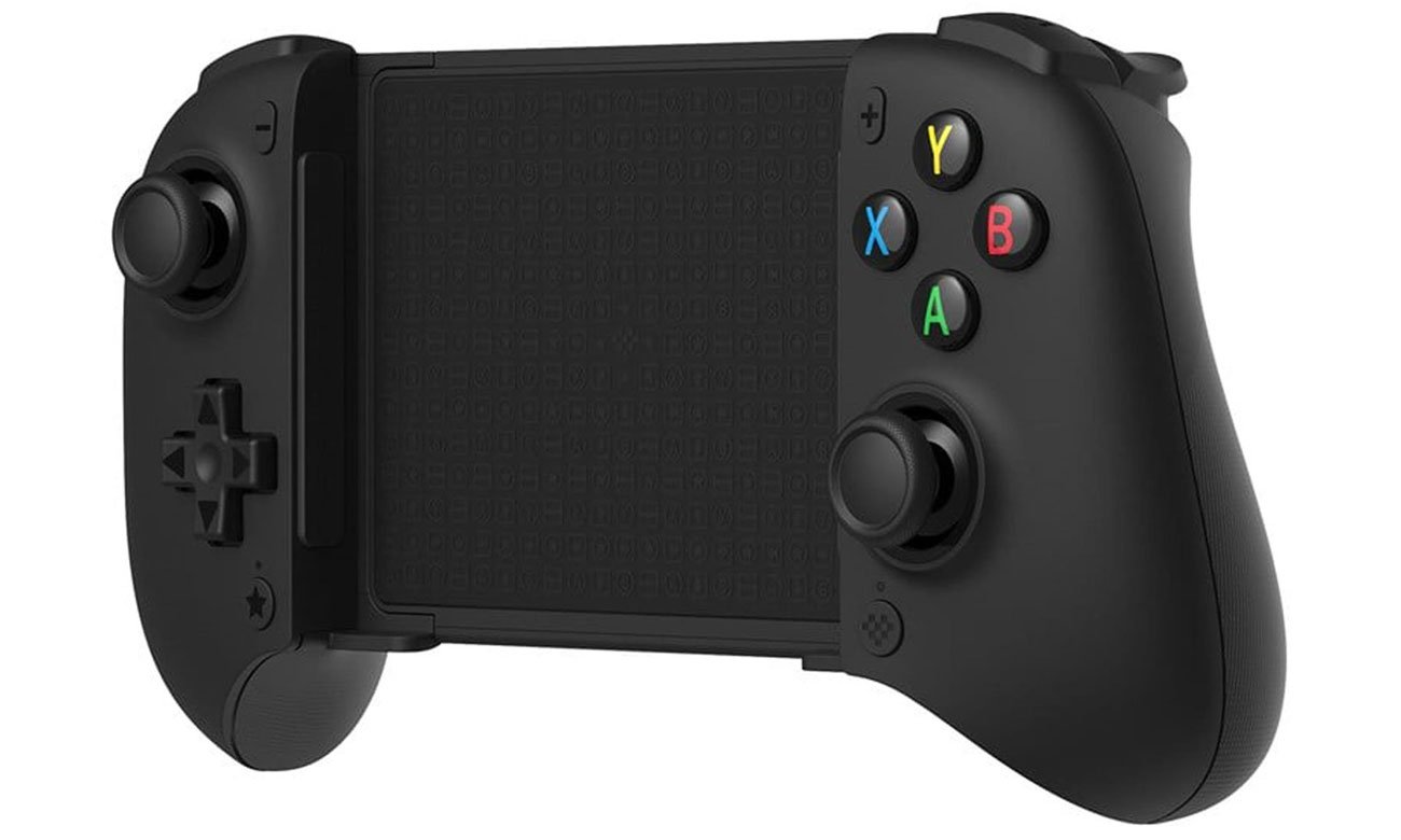 Kontroler 8BitDo Ultimate Mobile Gaming Controller Black - Widok od przodu pod kątem