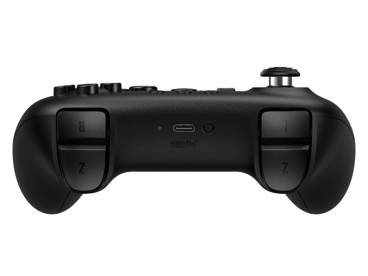 Kontroler 8BitDo 64 Bluetooth Controller Czarny - Widok od góry