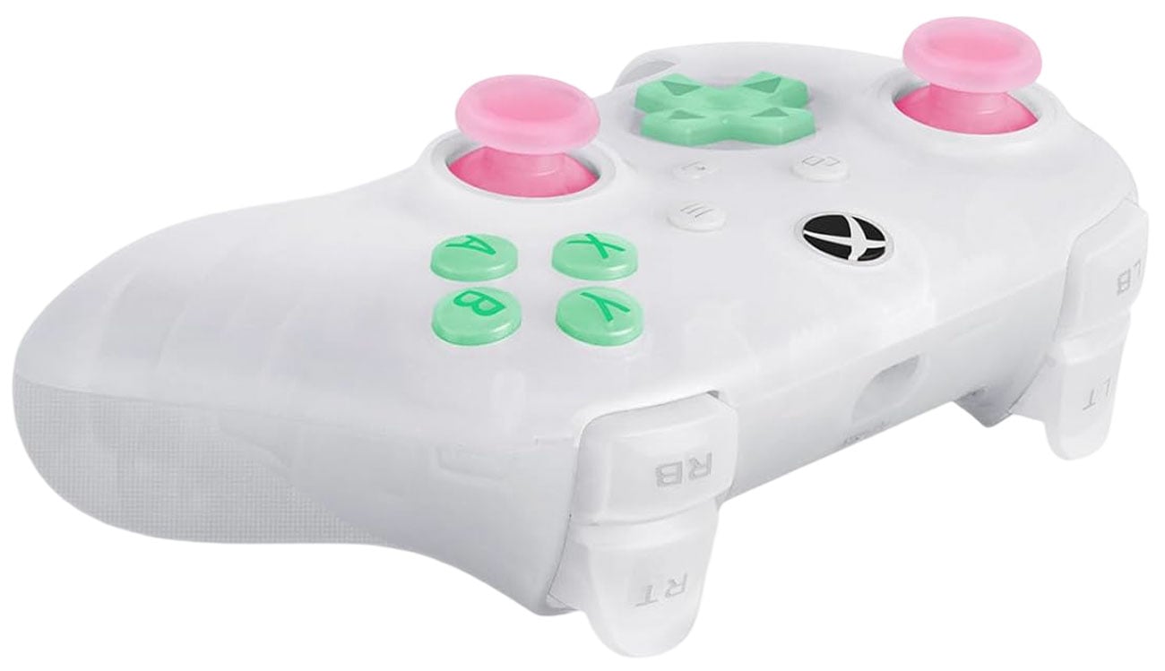 Kontroler 8BitDo Ultimate Mini Wired dla Xbox Clear White - Widok ogólny
