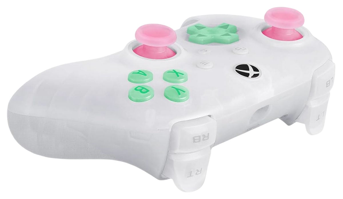 Kontroler 8BitDo Ultimate Mini Wired dla Xbox Clear White - Widok ogólny