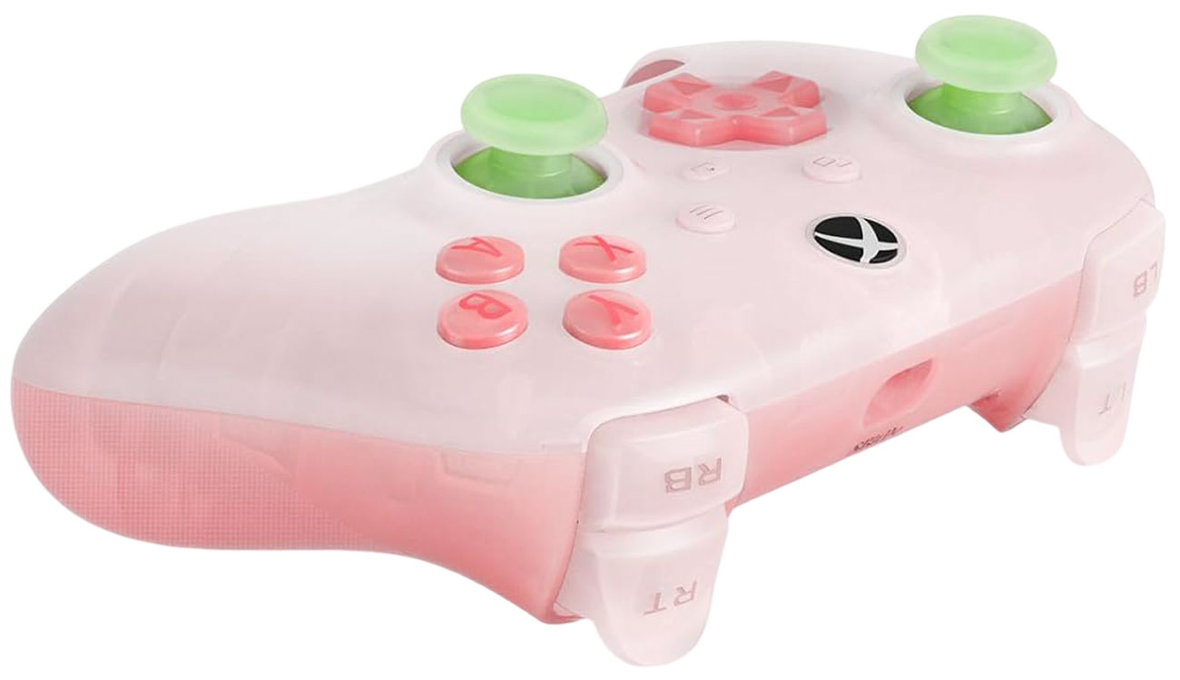 Kontroler 8BitDo Ultimate Mini Wired dla Xbox Clear Pink - Widok ogólny