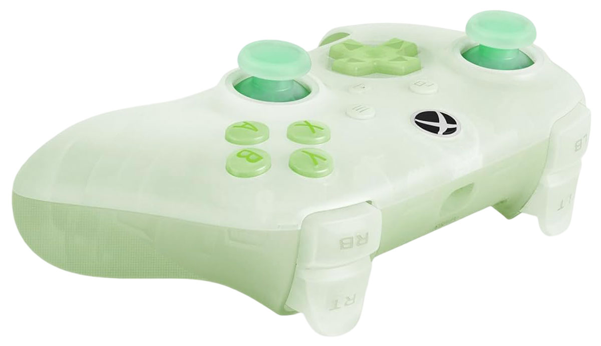 Kontroler 8BitDo Ultimate Mini Wired dla Xbox Clear Green - Widok ogólny