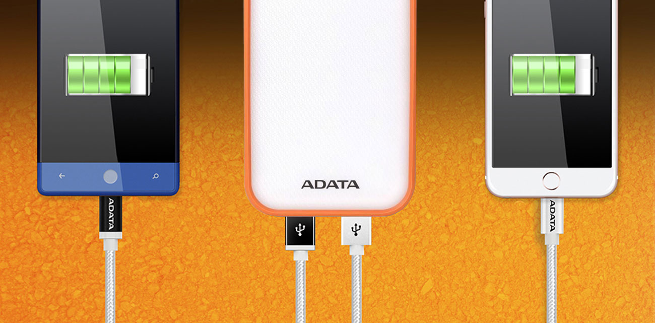 ADATA AD8000L-5V-COR dwa porty USB