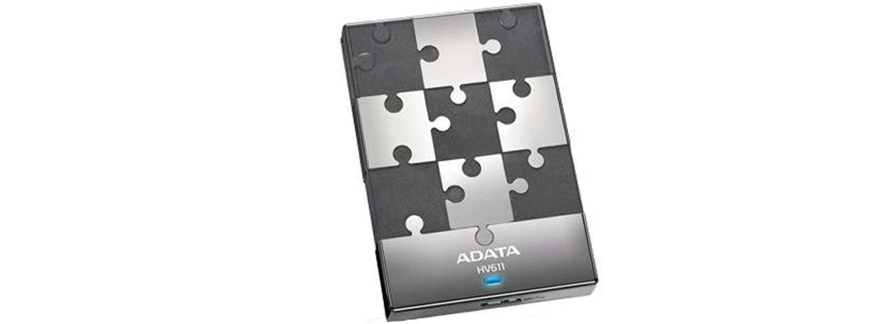 Dysk twardy zewnętrzny ADATA 1TB HV611 2.5'' USB 3.0 czarny