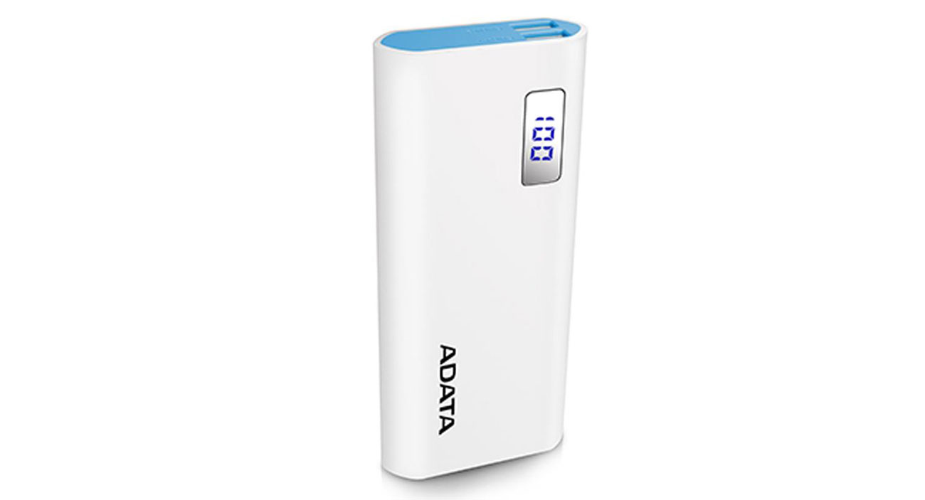 Powerbank ADATA P12500D 12500mAh 2A AP12500D-DGT-5V-CWH
