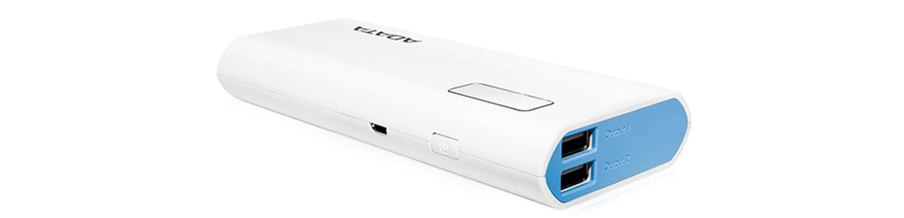 Powerbank ADATA P12500D 12500mAh 2A AP12500D-DGT-5V-CWH