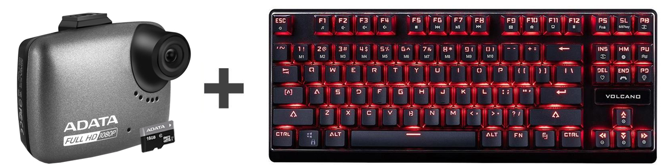 ADATA RC300 oraz Modecom Volcano Lanparty