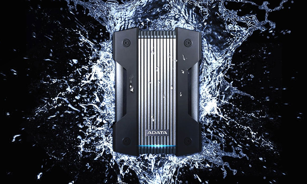 Dysk zewnetrzny ADATA HD830 2TB Woda Pył