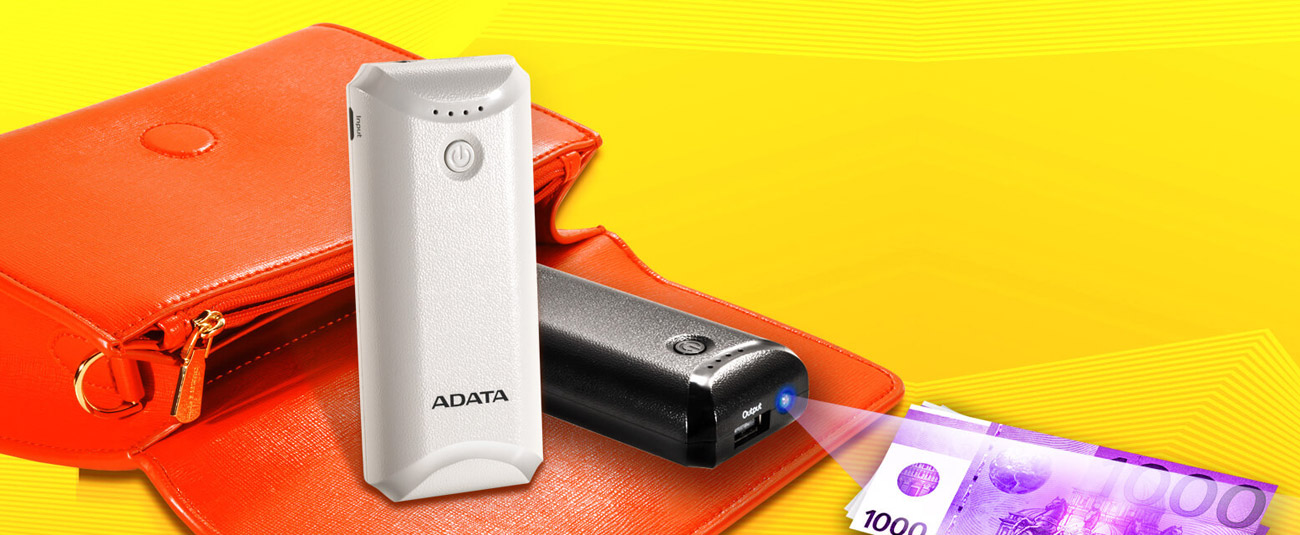 Power bank ADATA P5000 Niebieski
