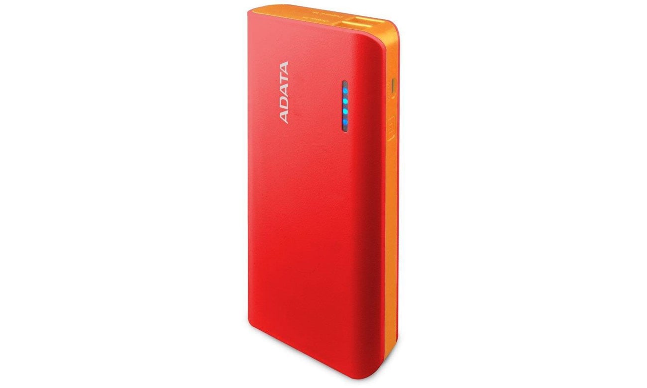 Power Bank ADATA PT100 10000 mAh 2.1A Czerwony