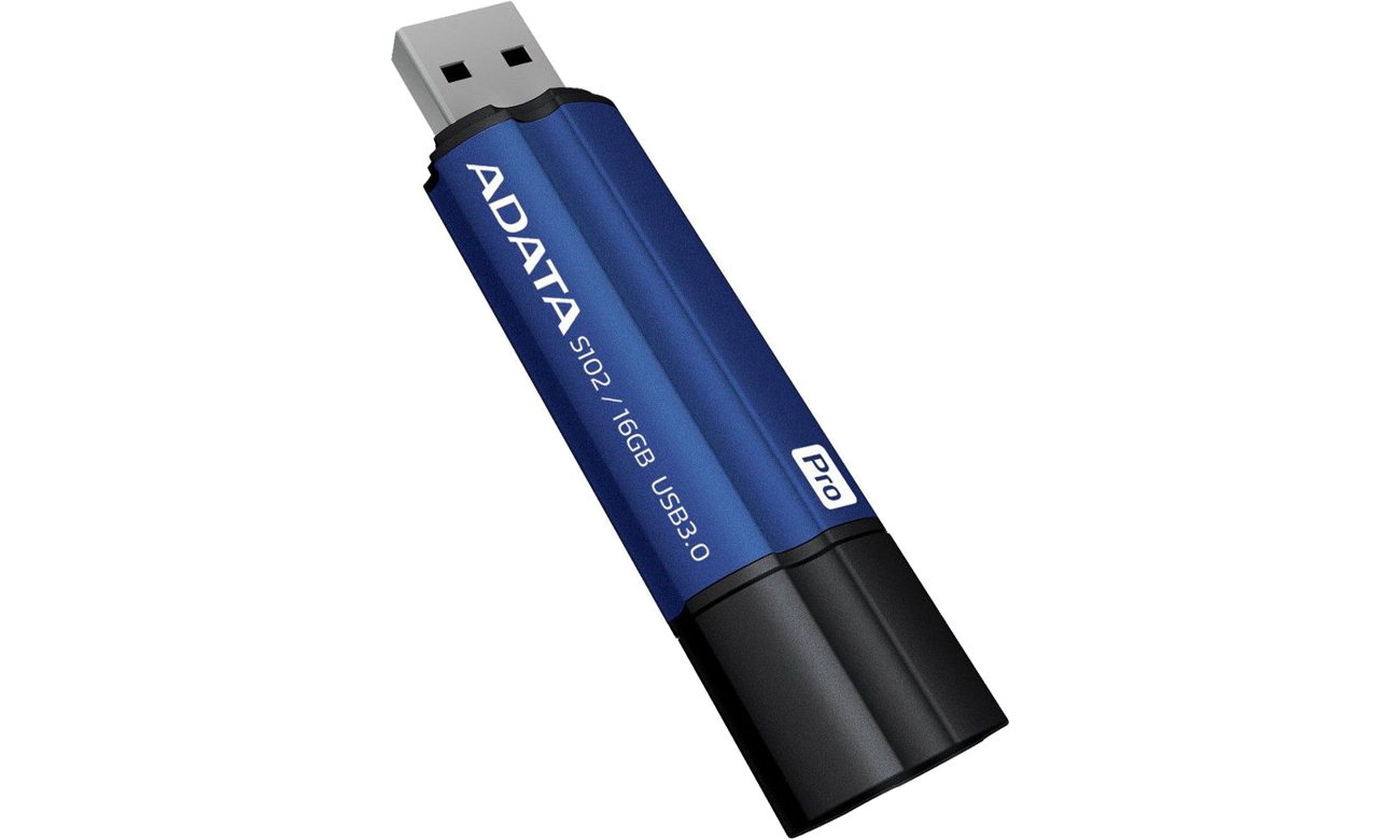 Pendrive (pamięć USB) ADATA 16GB S102 Pro niebieski