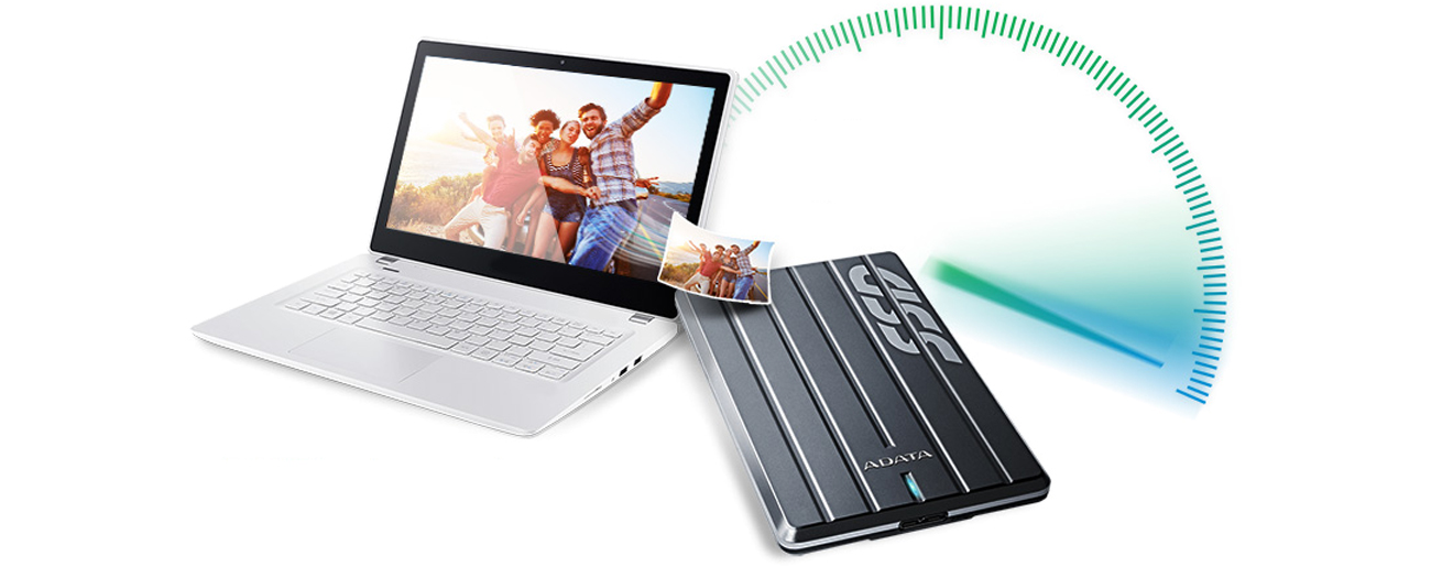 Dysk SSD przenośny ADATA SC660H 256GB