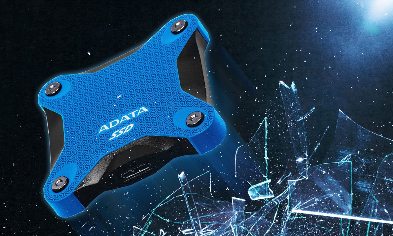 ADATA External SD600Q - Wytrzymała obudowa